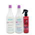 Kit Richée Bioplastica Progressive Brush Shampoo Anti-residue Hair Texturizer + BB Ilumine Leave-in