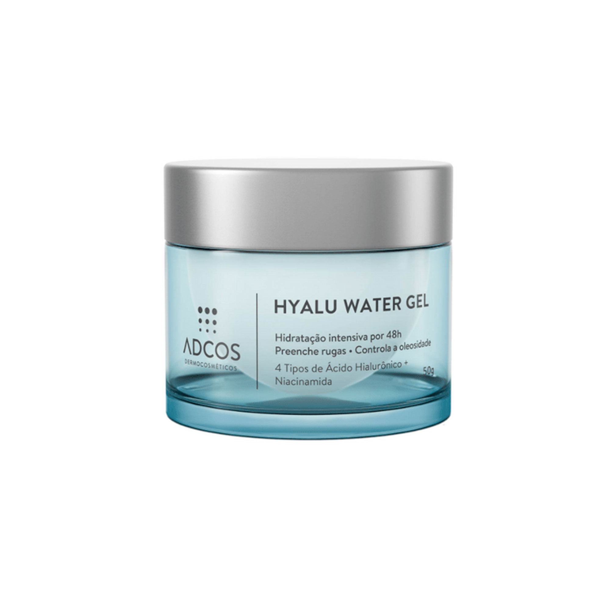 Adcos Hyalu Water Skin Care Gel Facial Moisturizer 50g/1.69 oz
