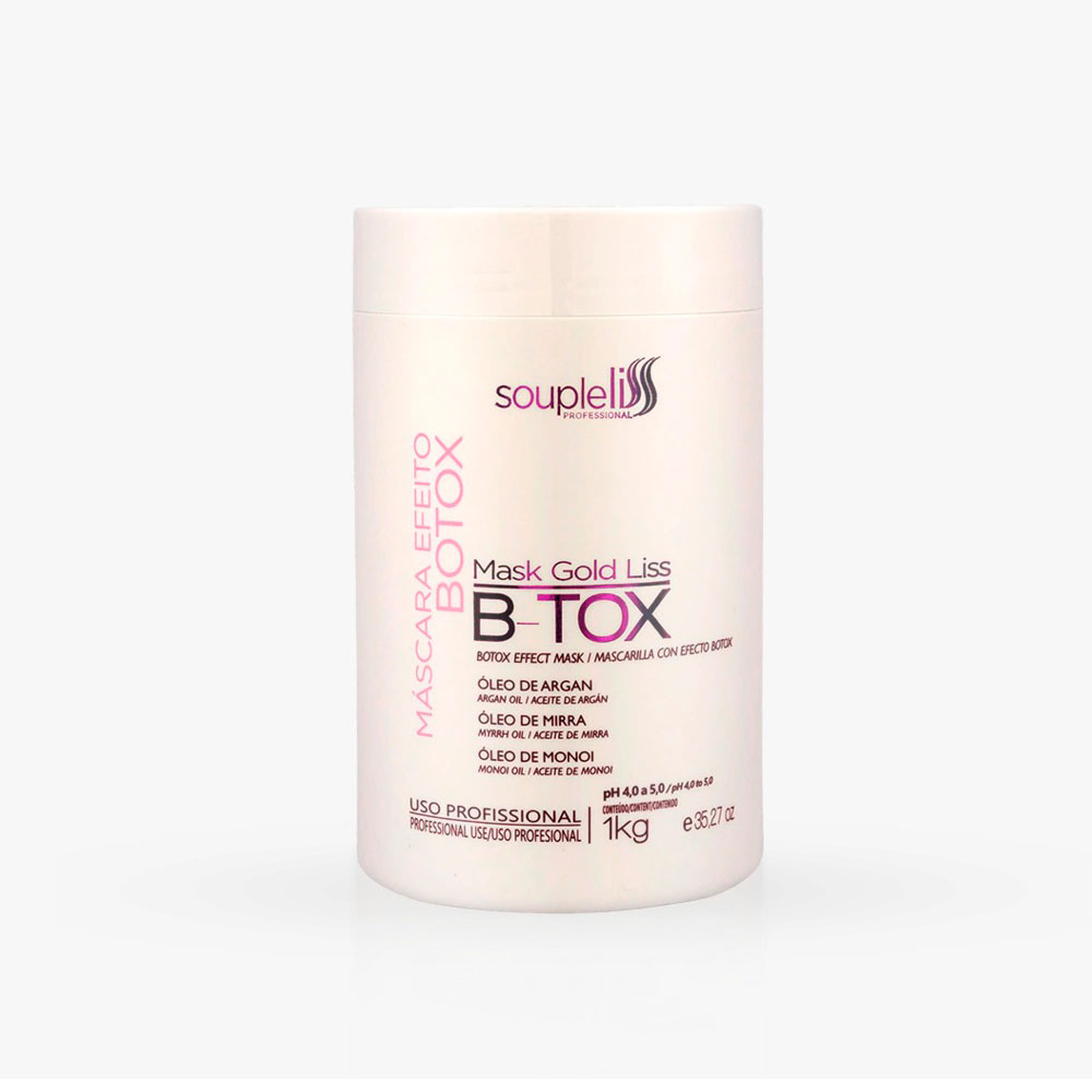 Soupleliss B-tox Mask Gold Liss Capillary Restructuring Mask With
