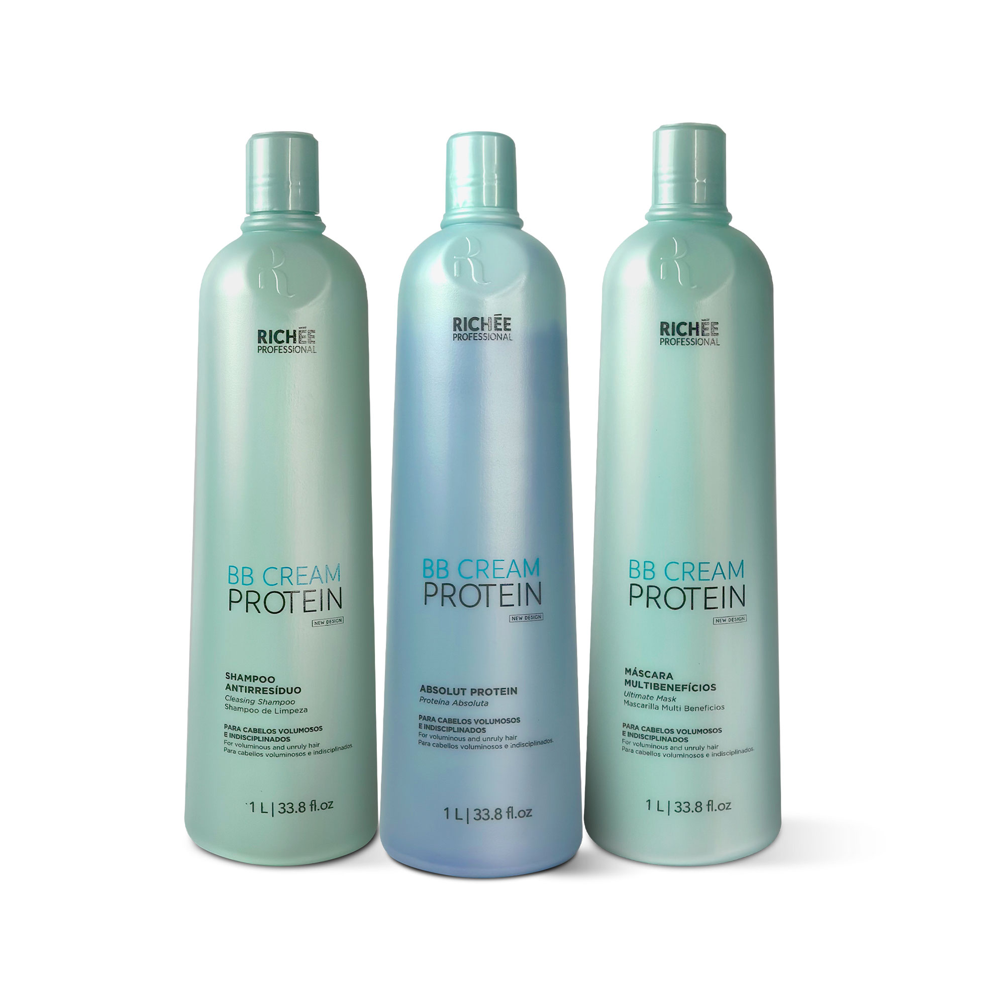 Kit Richee Progressive BB Cream Frizz-Free Naturally Straight Hair