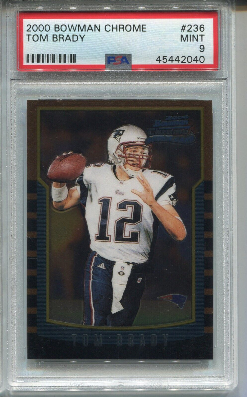 Tom Brady 2020 Panini Prizm Draft Picks Football Card #97 Graded PSA 10