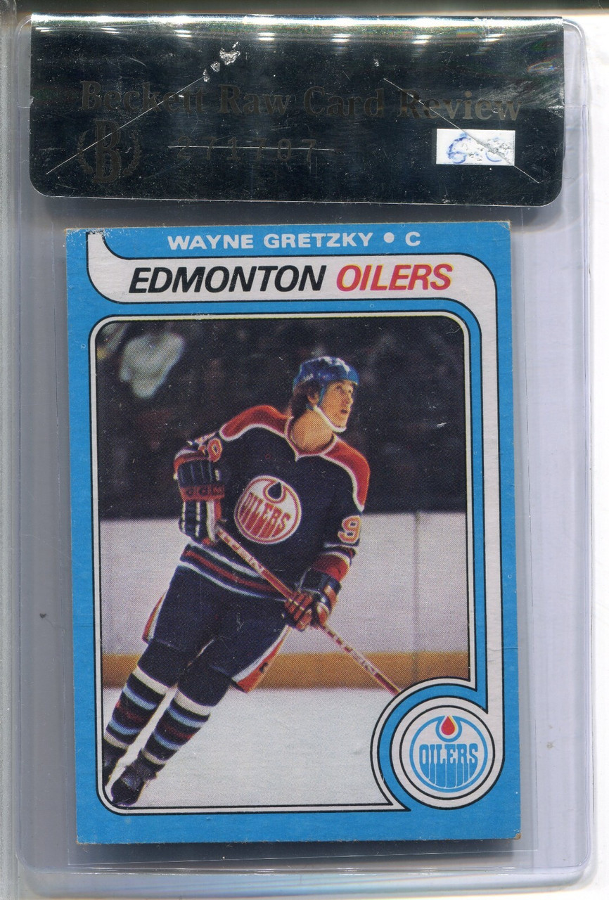 1979 Topps Wayne Gretzky Rookie Card BVG 6 (Raw Card Review) Ex