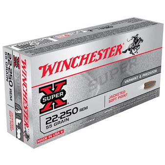 Winchester Super-x 22-250 55gr Jsp