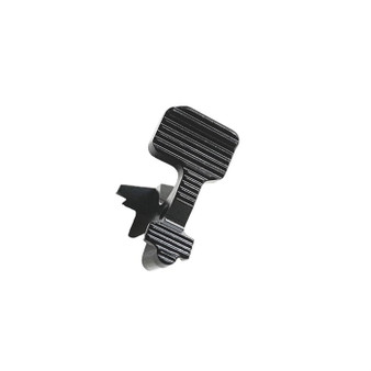 Ar-15 Abc/r V3 Bolt Catch Rearward Bias Serrated Black