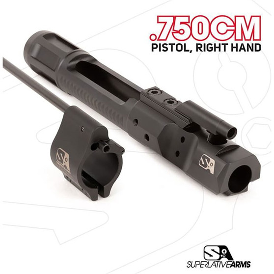 Di Builders Kit With Clamp On .750'' Gas Black Pistol Rh