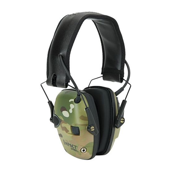 Impact Sport Electronic Earmuffs Multicam