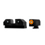 R3d 2.0 Standard Height Night Sights For Glock 43x/48 Orange