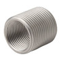 Shoulderless Thread Adapter 1/2-28to5/8-24 Stainless Steel