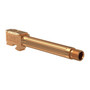 G17 9mm Luger 4.48 1-10 Twist Threaded Fluted Bbl Bronze