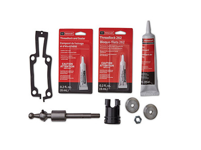 Kit includes all necessary hardware and instructions to install