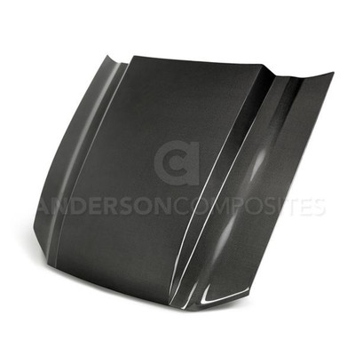 2013-2014 Ford Mustang Type-CJ carbon fiber cowl hood for