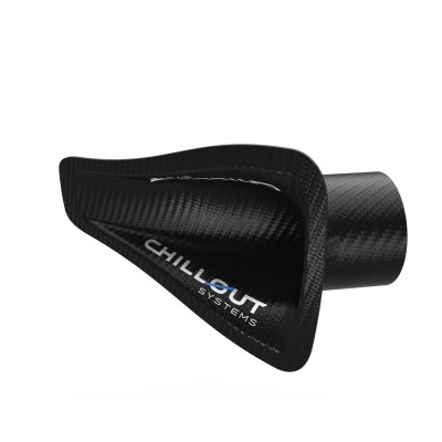 3" Carbon Fiber NACA Duct