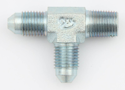 Male Run Tee Steel #3 To 1/8 Npt