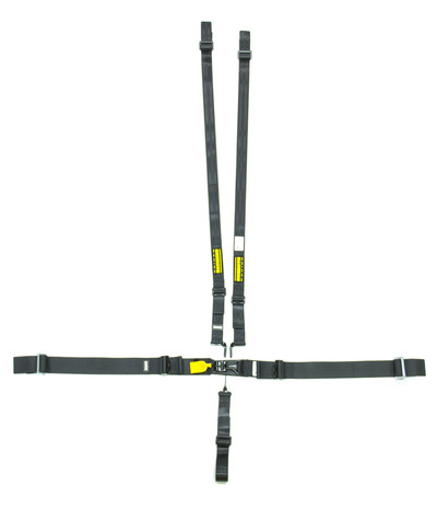 5pt Harness System SFI LatchLink Black HANS sr 71750H