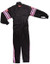 Black Suit Single Layer Kids Small Pink Trim