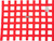 Ribbon Window Net SFI Red