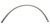 #10 x 3' AC S.S. Braided Hose