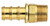 #4 Socketless Hose To 1/8 Male Pipe Fitting