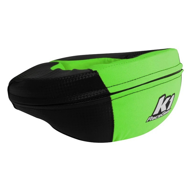 Neck Collar Karting Junior Carbon / Green