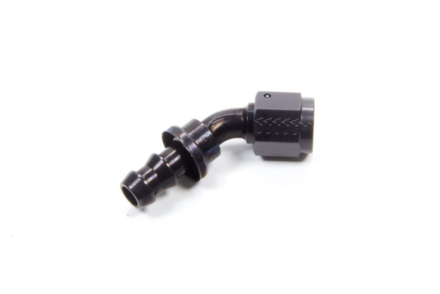 #6 45 Degree Socketless Black FBL1522
