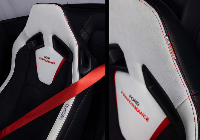 2024 MUSTANG FORD PERFORMANCE LOGO RECARO SEAT SET