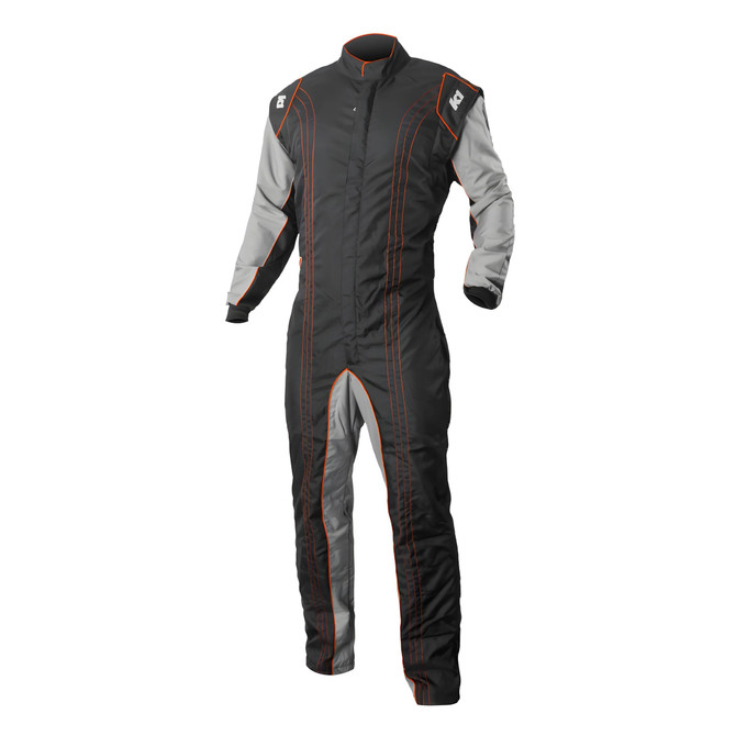 Suit Karting GK2 Youth 3X-Small Black/Orange