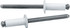 Sm Hd Rivet White 250pk