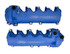 BLUE FORD RACING COATED 3-VALVE CAM COVERS M-6582-FR3VBL