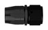#12 Str Hose End Black