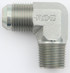 90 Male Elbow #8 To 1/2 Npt Steel Fitting