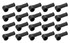Black Battery Cable Boots 20pk
