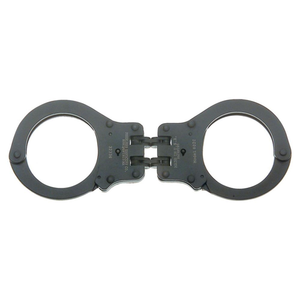 Noble 2 Peerless Model 802C Hinged Handcuff - Black Oxide Finish