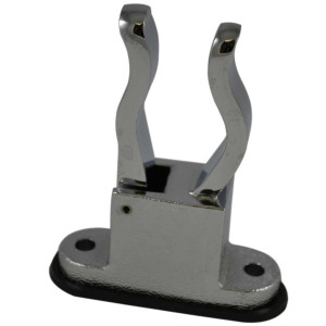 Noble 2 South Park Chrome Plated Zinc Pike Pole Bracket 1.5"