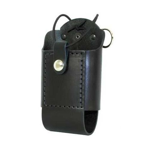 Noble 2 Boston Leather Firefighter Universal Radio Holder, Elastic Strap 5481RCE