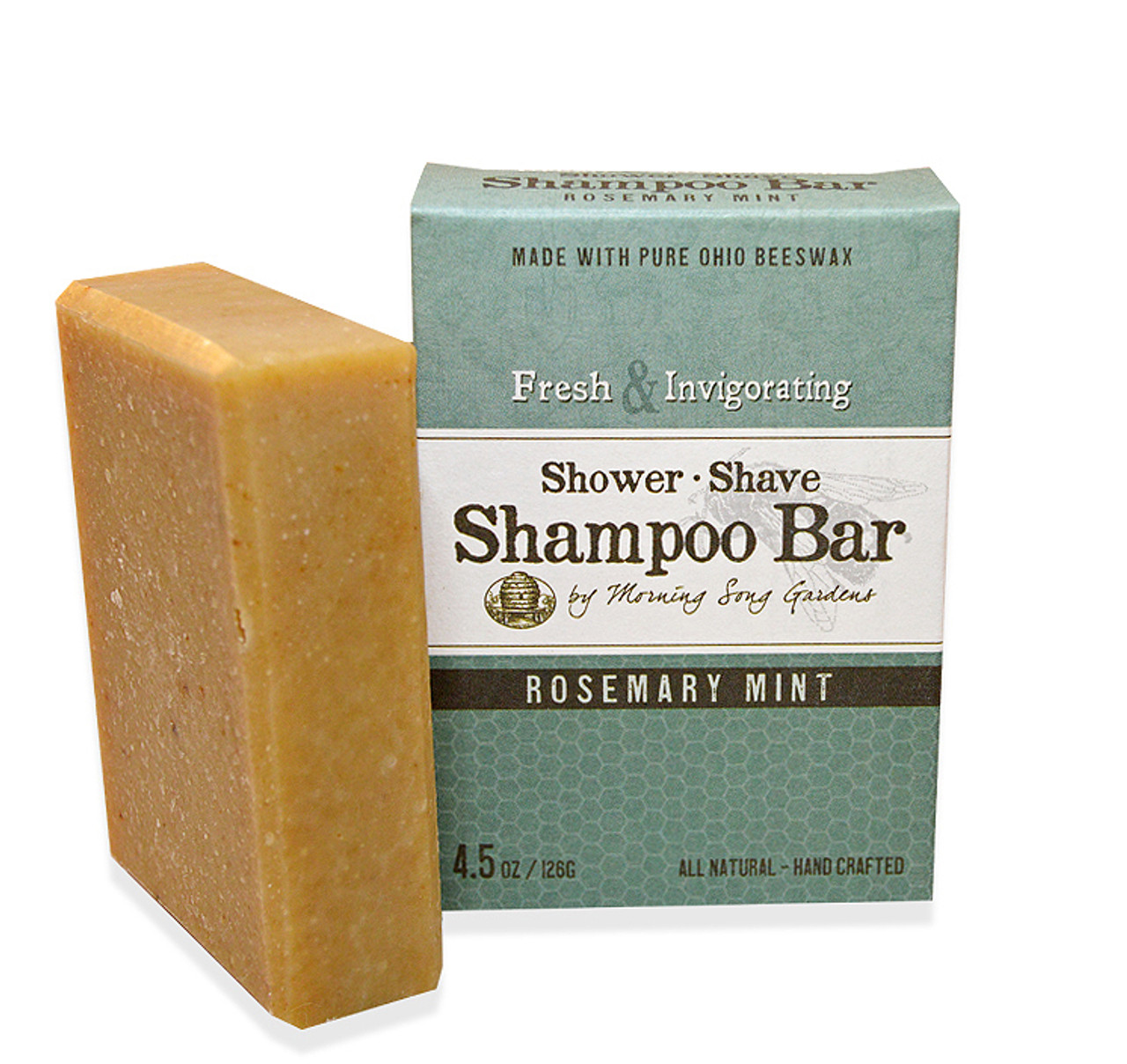 Skrøbelig Underinddel naturpark Rosemary Mint- Shower, Shave & Shampoo Bar (4.5 oz. Natural