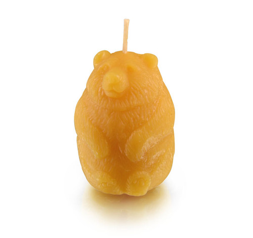 Bear Beeswax Candle Bear Beeswax Candle