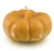 Pumpkin, Wide Large Beeswax Candle