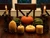 Pumpkin, Wide Large Beeswax Candle