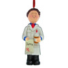 image of Pharmacist Man with Brown Pills - Brown ornament