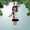 Christmas Ornament of Waitress with Platter