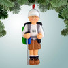 Christmas Ornament of Male Hiker with Brown Shorts Christmas Ornament of Male Hiker with Brown Shorts