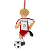 image of Red Uniform - Male Dribbler Blonde Hair ornament