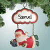 image of Flying Santa Magnet ornament