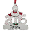 image of 2015 Snowman ornament