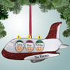 Christmas Ornament of Family on Airplane - 3 Christmas Ornament of Family on Airplane - 3