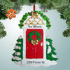 Christmas Ornament of Red Door
