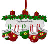 image of Christmas Mittens on Hooks - 5 ornament