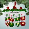 image of Christmas Mittens on Hooks - 8 ornament