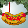 image of Hot Dog ornament