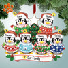 Christmas Ornament of Ugly Sweater Penguin Family - 6
